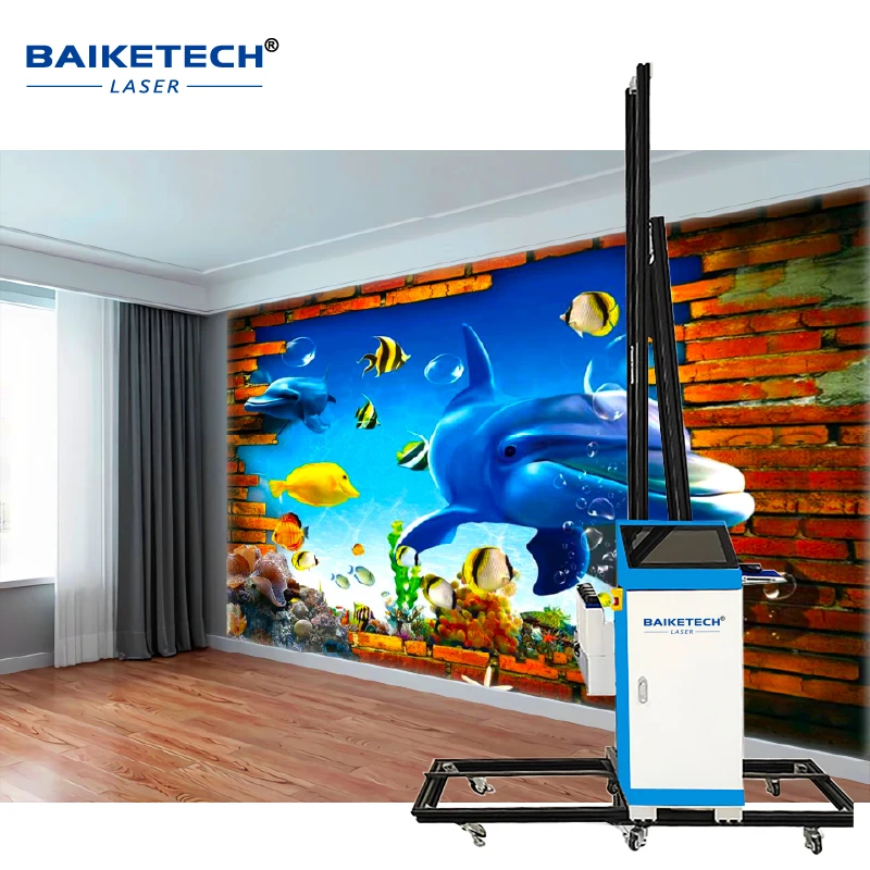 TH-UP700 Plus Лидер продаж настенного принтера 3D настенная художественная машина для рисования автоматический УФ 3D-принтер с высоким качеством