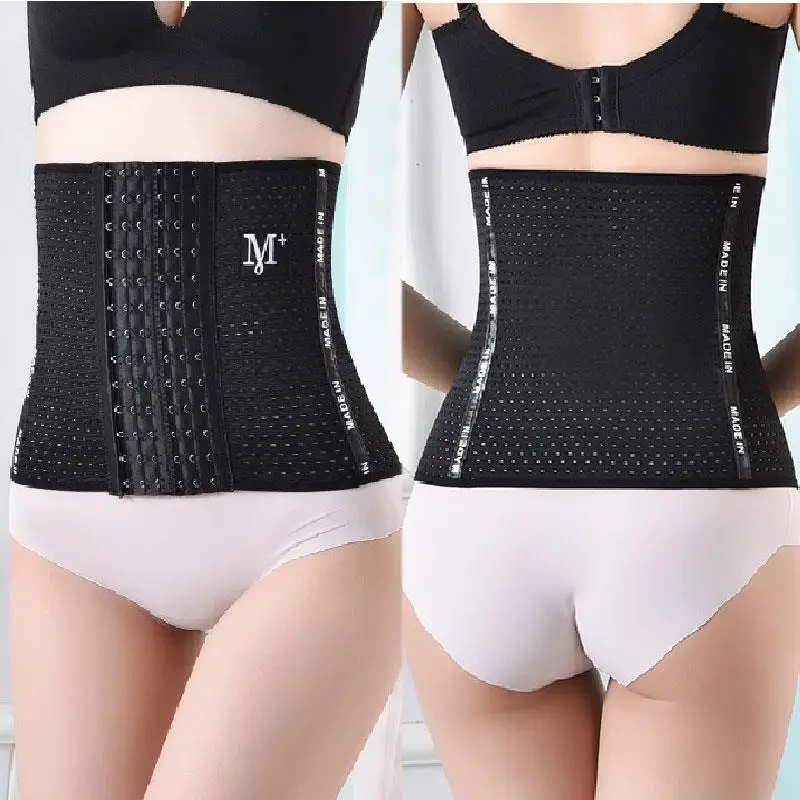 2025 Invisible Waist Trainer Body Shaper Black Tummy Control Slimming Sheath Flat Belly Reductive Shapewear Women Corset Belts