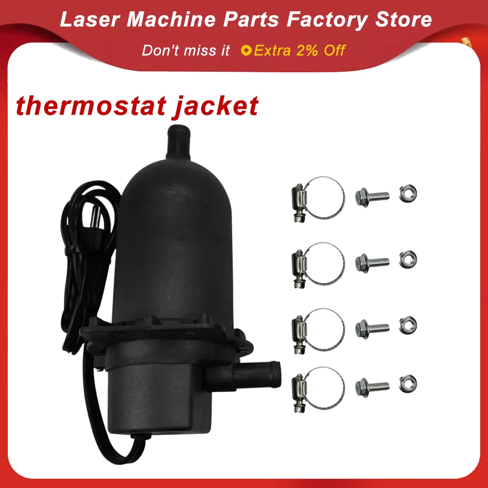 1kW Self Circulation Preheater Thermostat Jacket Heater for Diesel Generator Set
