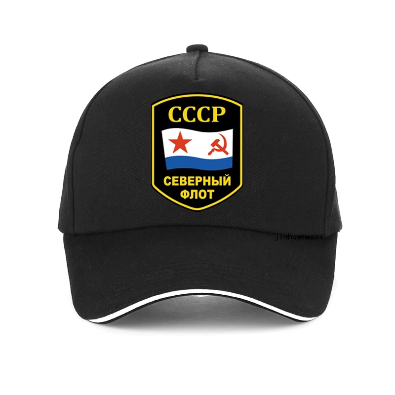 

Russia Северный флот СССР printing Baseball Cap Summer Outdoor Adjustable Sports Snapback hat men Golf hats