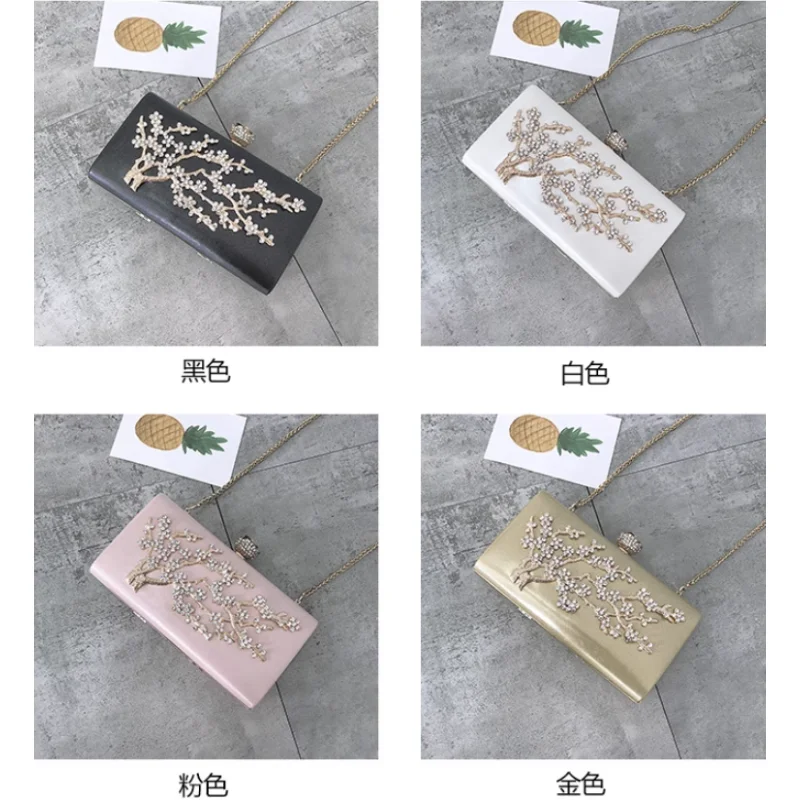 Diamond-encrusted Hand Chain Shoulder Crossbody Bag