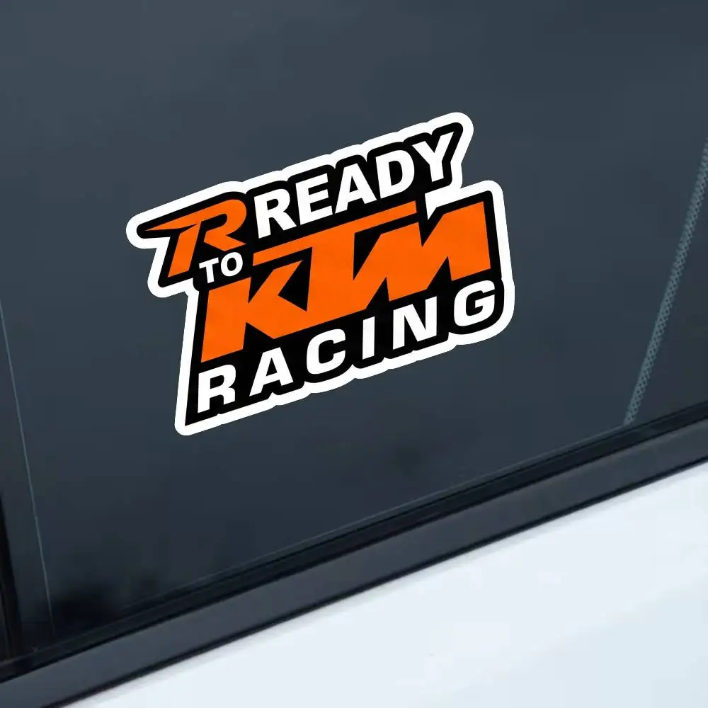 

For Ktm Waterproof Stickers For Decorating Car Windows Motorcycles And Computers.