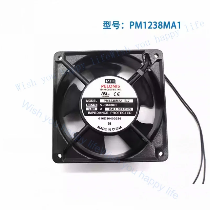 

Вентилятор охлаждения V+ для PTI PM1238MA1 B-7 12038 100~120В 0.09А переменного тока