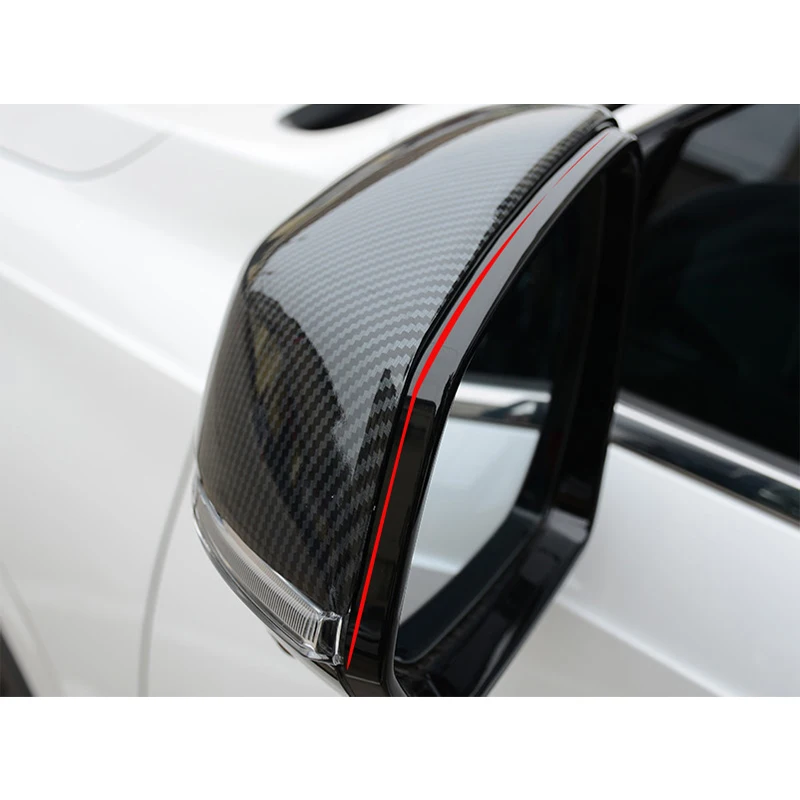 

Rear View Mirror Cover For Haval H6 3rd Gen 2021 2022 2023 2024 GT DHT-PHEV Carbon Fiber Rearview Mirror Cover Car Accessories