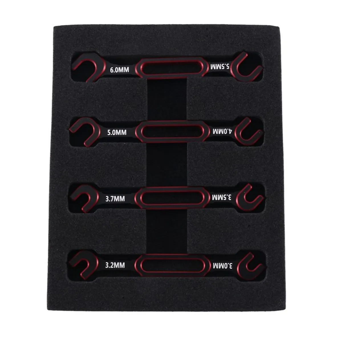 4Pcs/Set Wrench 3/3.2/3.5/3.7/4/5/5.5/6mm Turnbuckle Nut Ball End Joint Remover Universal Tool For RC Car Accessory Repair Tools