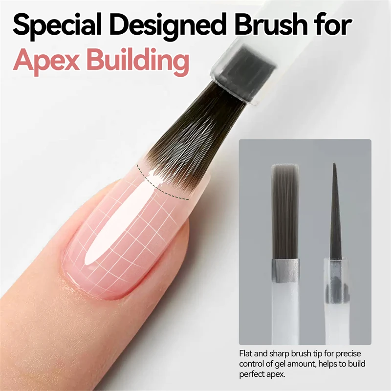 BORN PRETTY 15 ml 8-in-1 Building Nail Gel Extension Base Gel Nail Shaping Aquarell Mixing Slip Solution Multifunktionsgel – Detail 10
