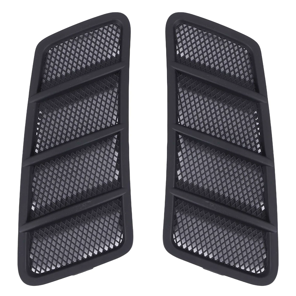 2Pcs Car Front Hood Vent Grille Air Flow Intake Hood for W166 GL350 GL450 GL550 ML ML350 ML550 2012-2015