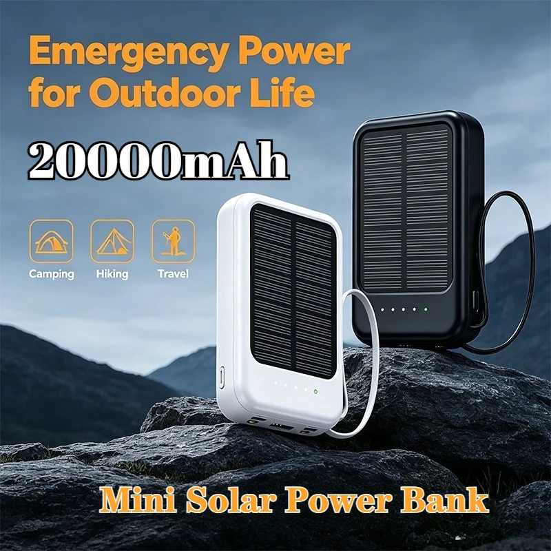 Solarny powerbank z wbudowanym – Solar Emergency Charger recenzja i cena