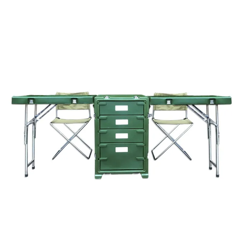Field folding command desk Double finance desk