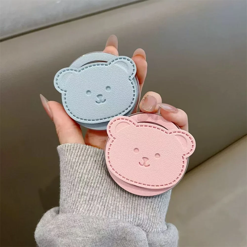 

Cute Cartoon Cortex Bear for Magnetic Magsafe Griptok Holder Phone Finger Ring Stand Support for IPhone 17 16 Girl Bracket