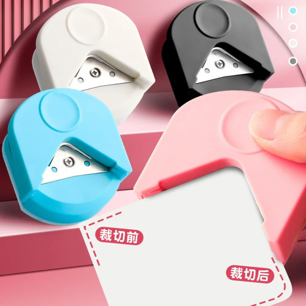 R4 Fillet Cutter Small Circular Paper Cutter Photo Paper Card Edge Student Office Supplies