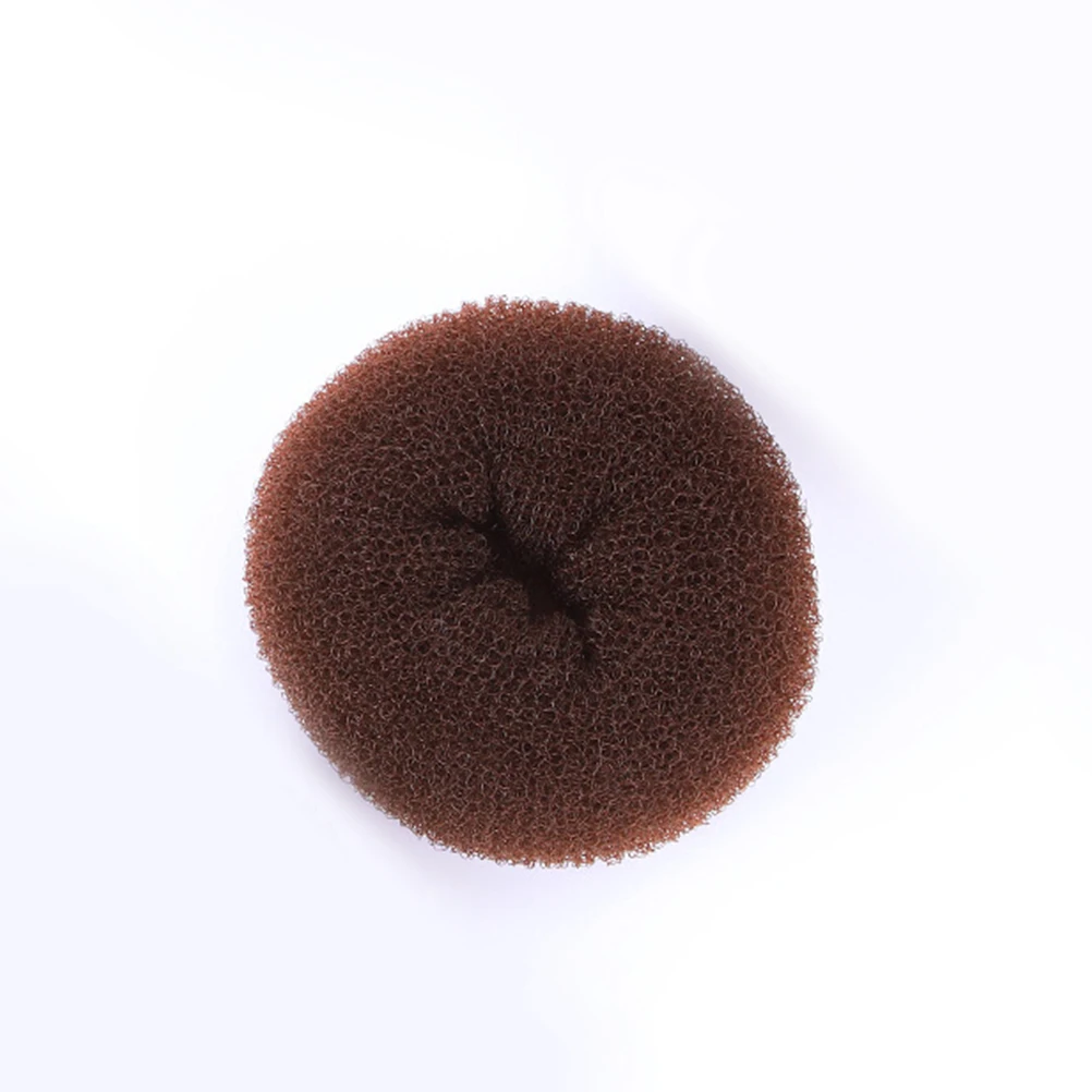 

2Pcs Bun Maker Styler Shaper Donut Accessories for Thin Hair Nylon Silk Long Women Bride Ballerina Bun Hair Pieces
