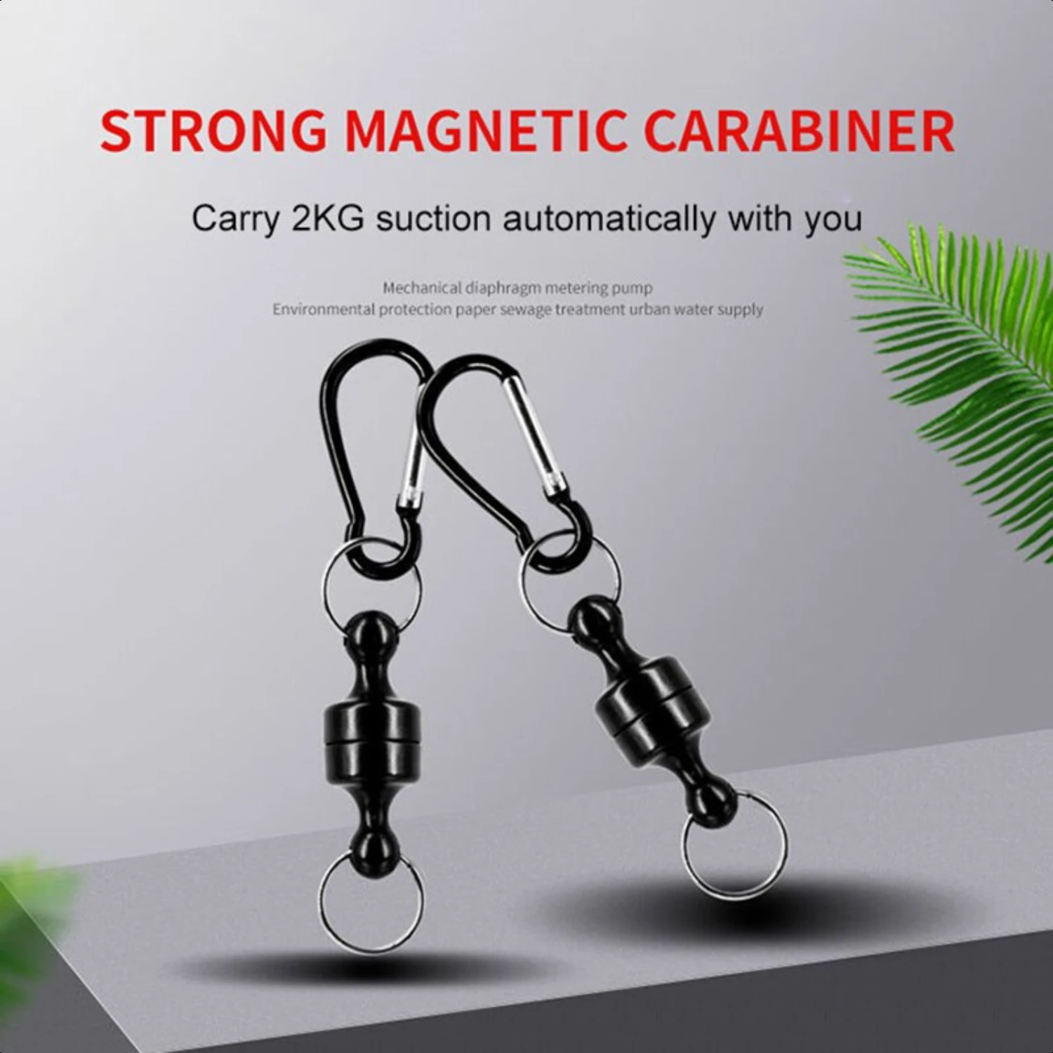 Fishing  Buckle Wireless Key Anti Loss Metal  Multi-purpose Outdoor Mountaineering Buckle Anti Loss Small Access