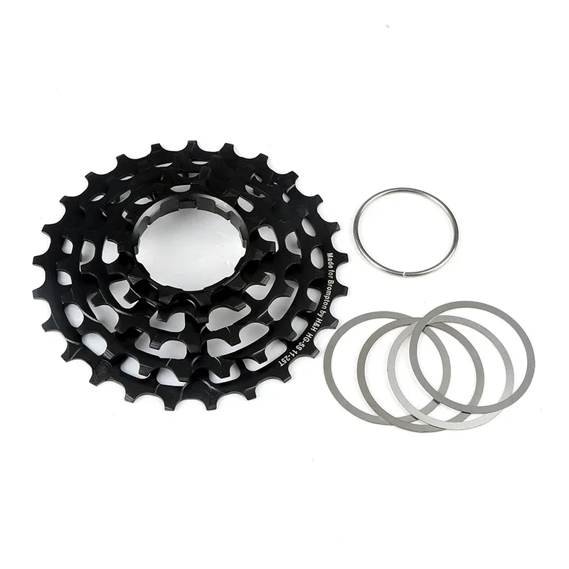 H & H-Bicycle Cassette Freewheel for Brompton Folding, Steel Material, 5 Speed, 11-25T, 77g