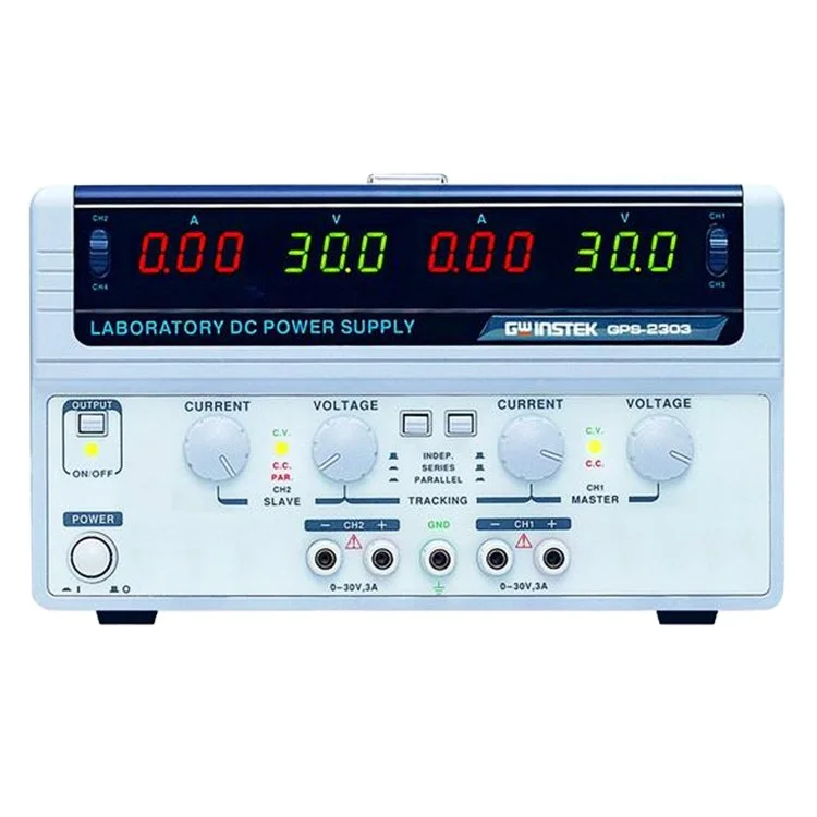 

GWinstek GPS-x303C series (линейный) многоканальный источник питания постоянного тока