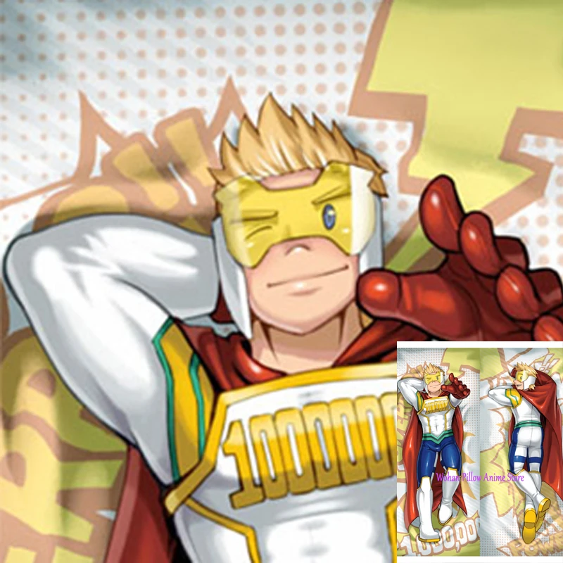 

Dakimakura Anime Pillow Cover Mirio Togata Double Sided Print Life-size Halloween Christmas