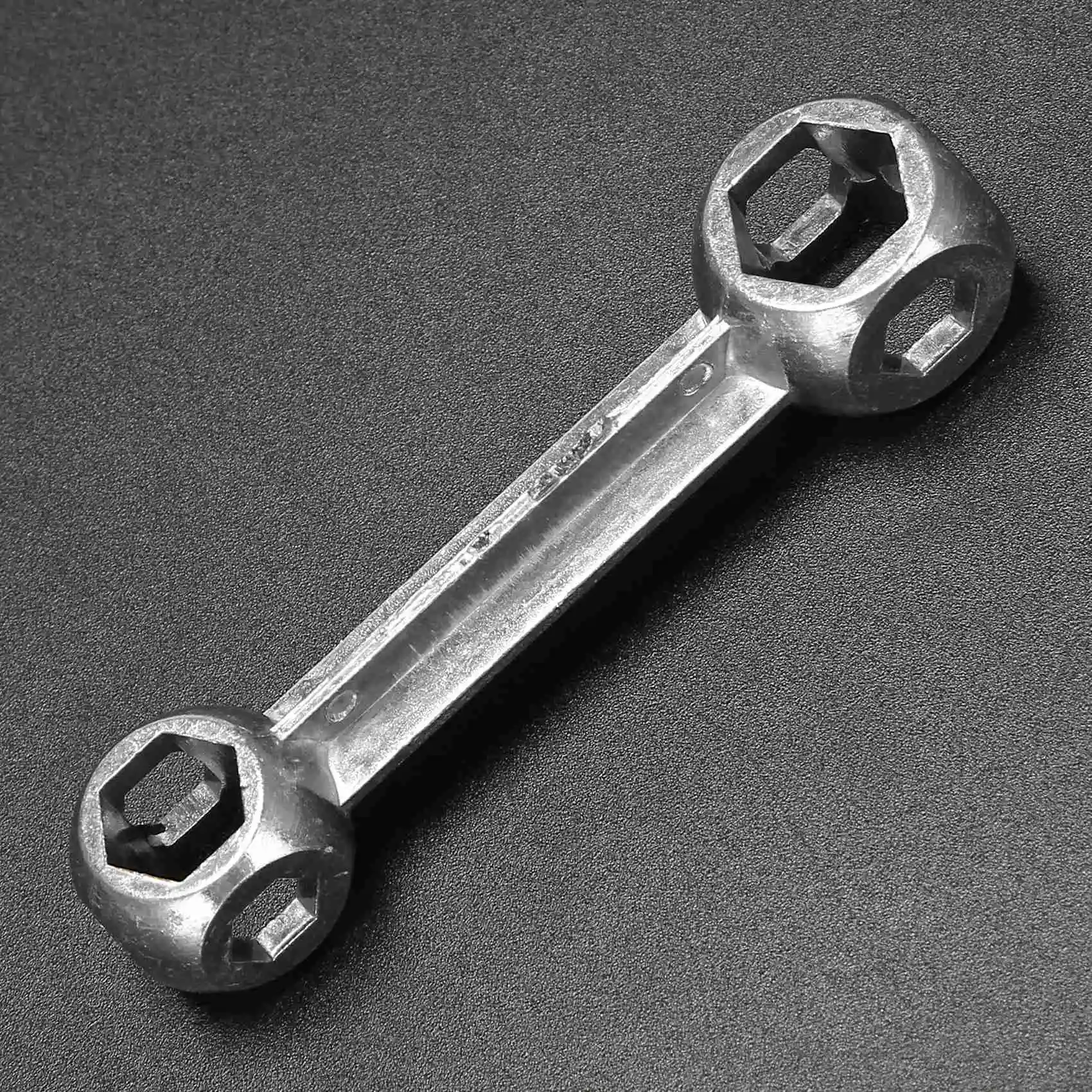 10 in 1 Bicycle Dumbell Wrench Spanner Multifunction Bike Repair Tool 6mm-15mm