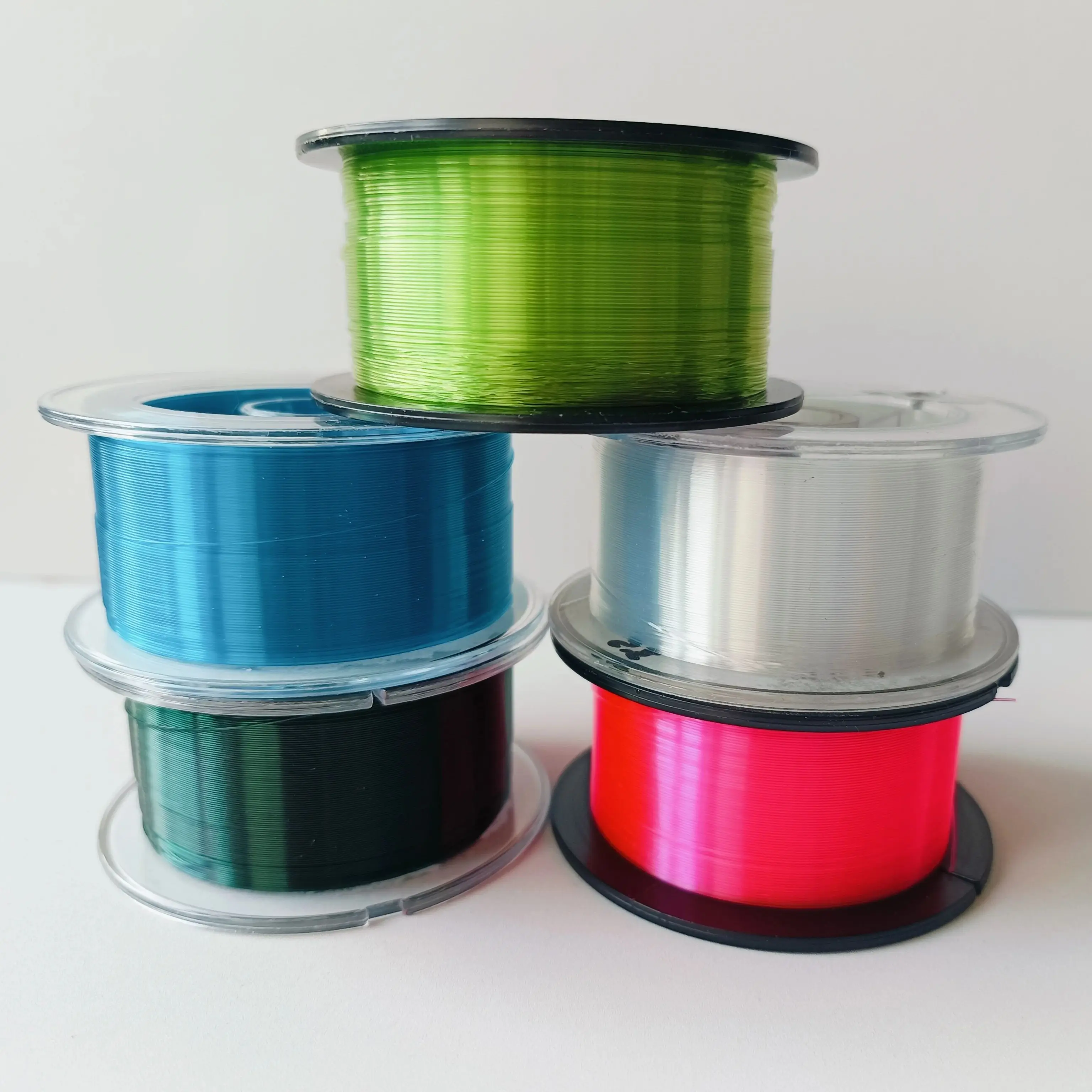 220M Transparent Color Germany Nylon Fishing Line Submerged Sea Fishing Freshwater Fishing Equipment Crucian Carp Fishing Line