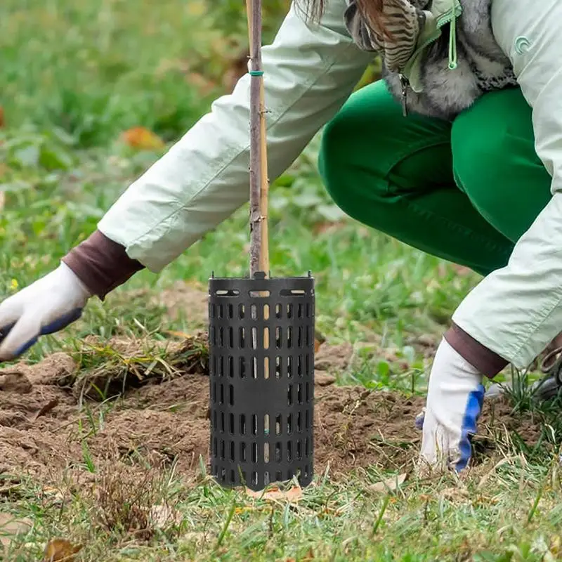 Tree Trunk Protector Potted plant Cold Protection Ring Pad Expandable Bark Protectors Cover Ventilated mat Saplings Guard Wrap