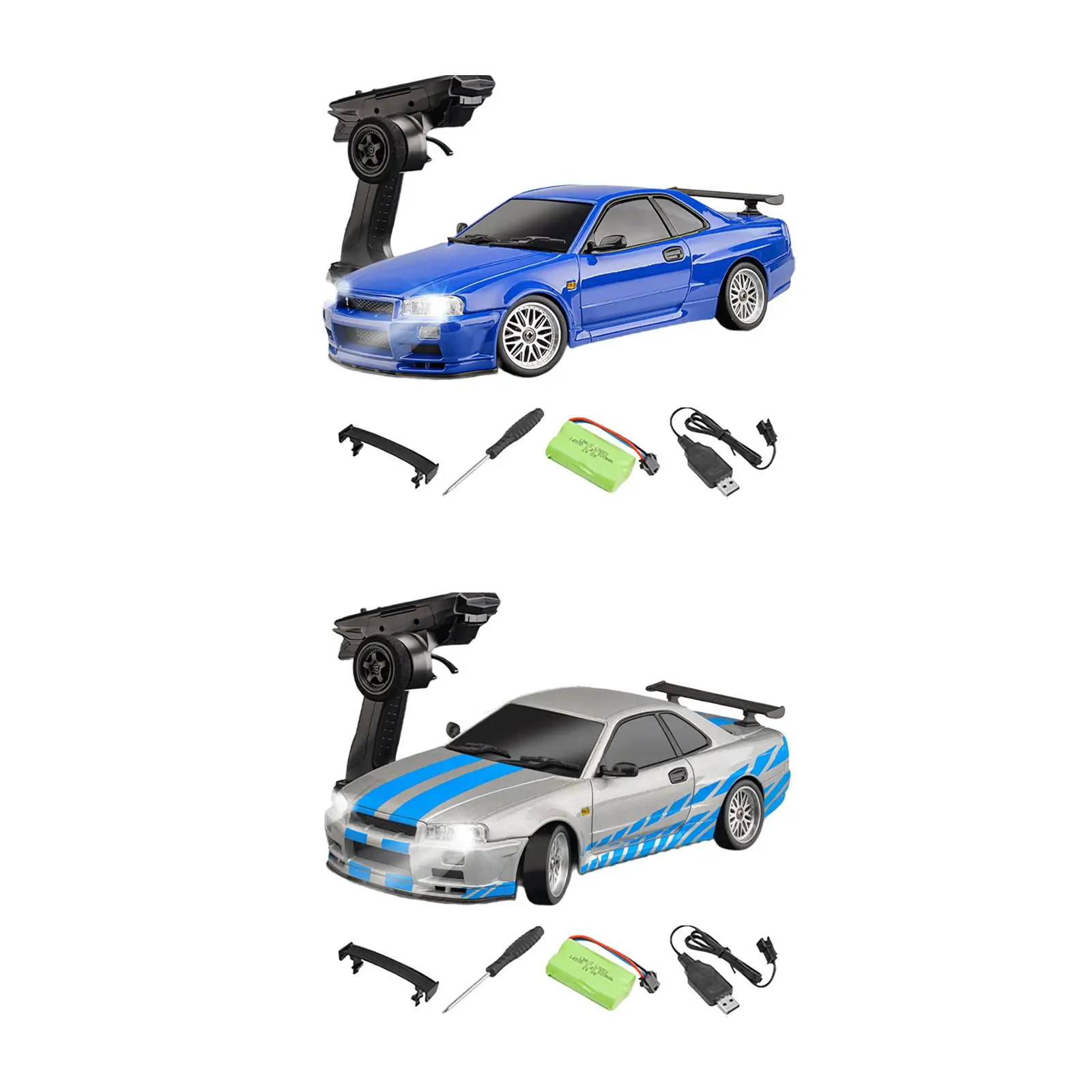 RC Drift Car 1:18 Maßstab Hinterradantriebsystem Ferngesteuertes Auto als Geschenk