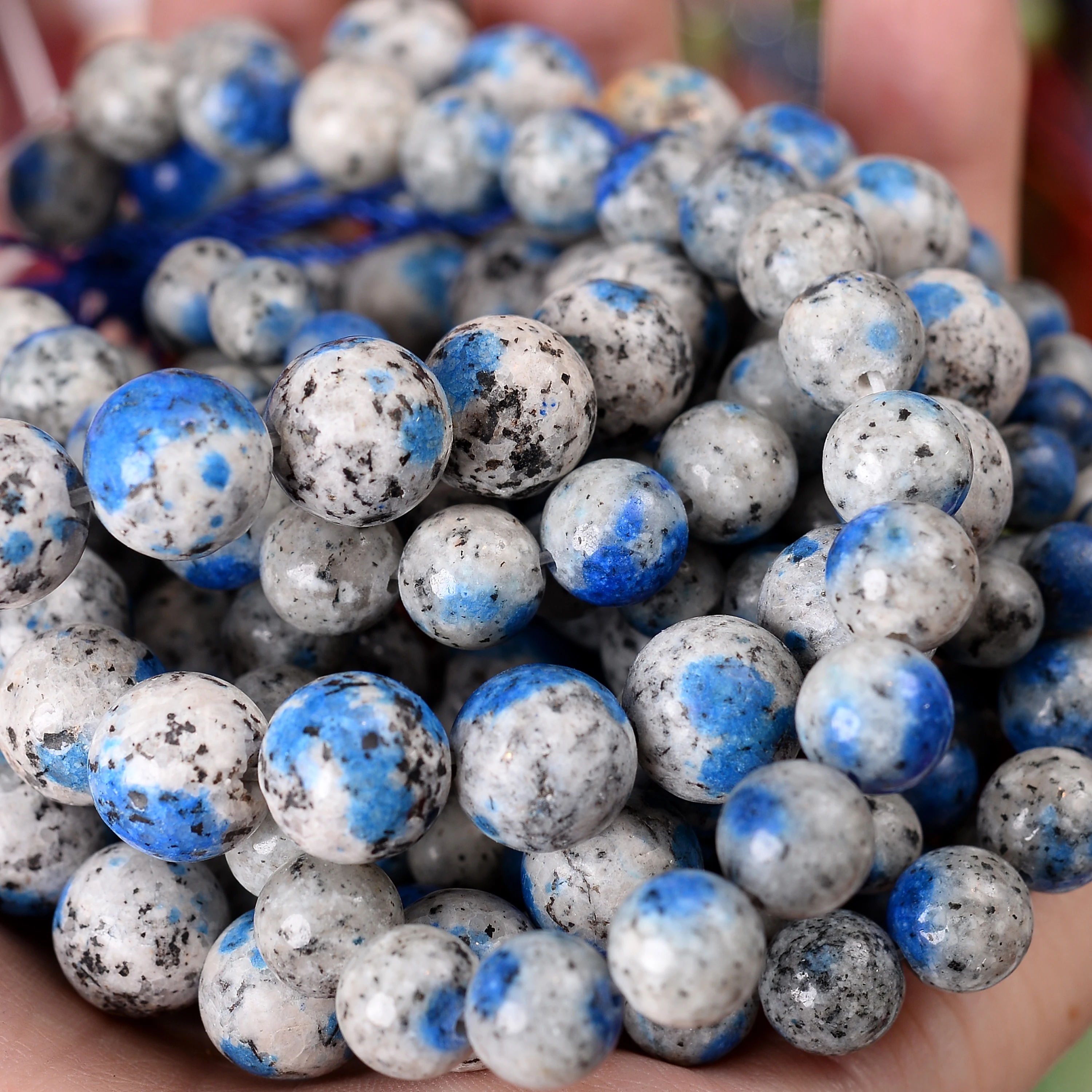 Natuursteen Kralen Lava Jaspers Tijgeroog Quartz Agaat Ronde Losse Kralen voor Sieraden Maken DIY Armband Accessoires 4-12MM