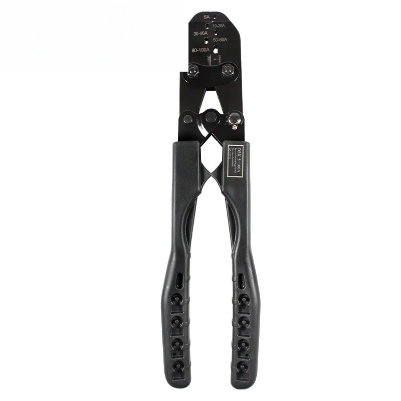 

Open nose crimping pliers U-terminal 5-200A Open copper nose crimping pliers Manual wiring ear Cold crimping pliers