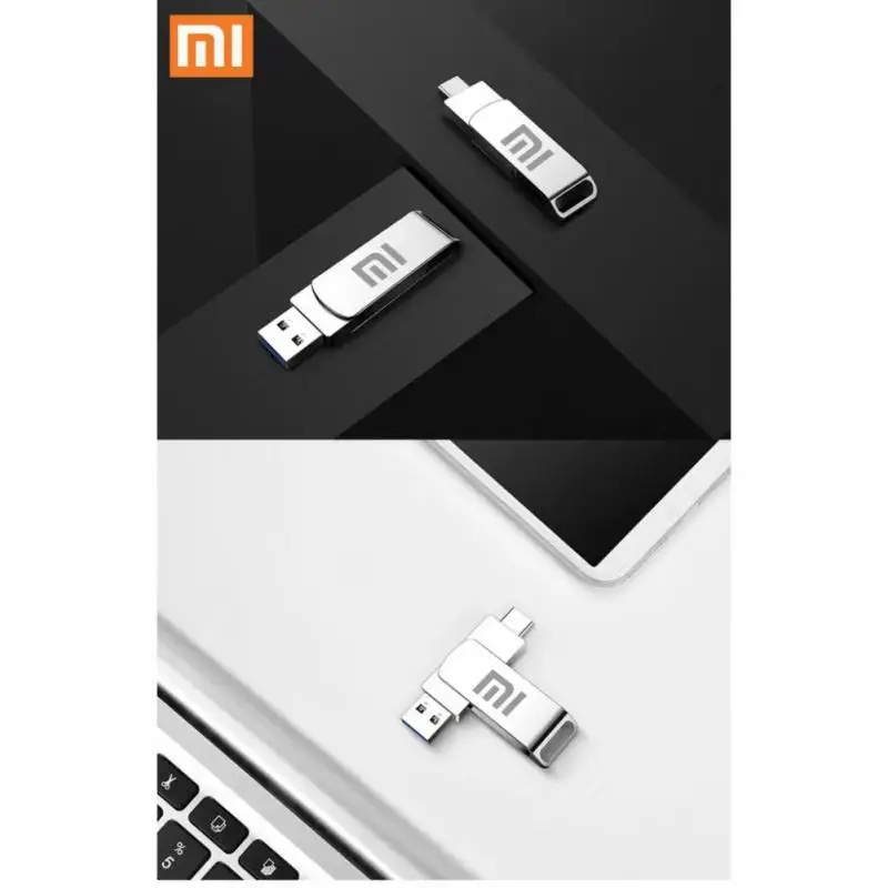 Mijia Xiaomi U Disk 2TB Flash Drives High Speed 16TB USB 3.2 Type-C Interface 512GB 128GB USB Stick Phone Portable USB Memory