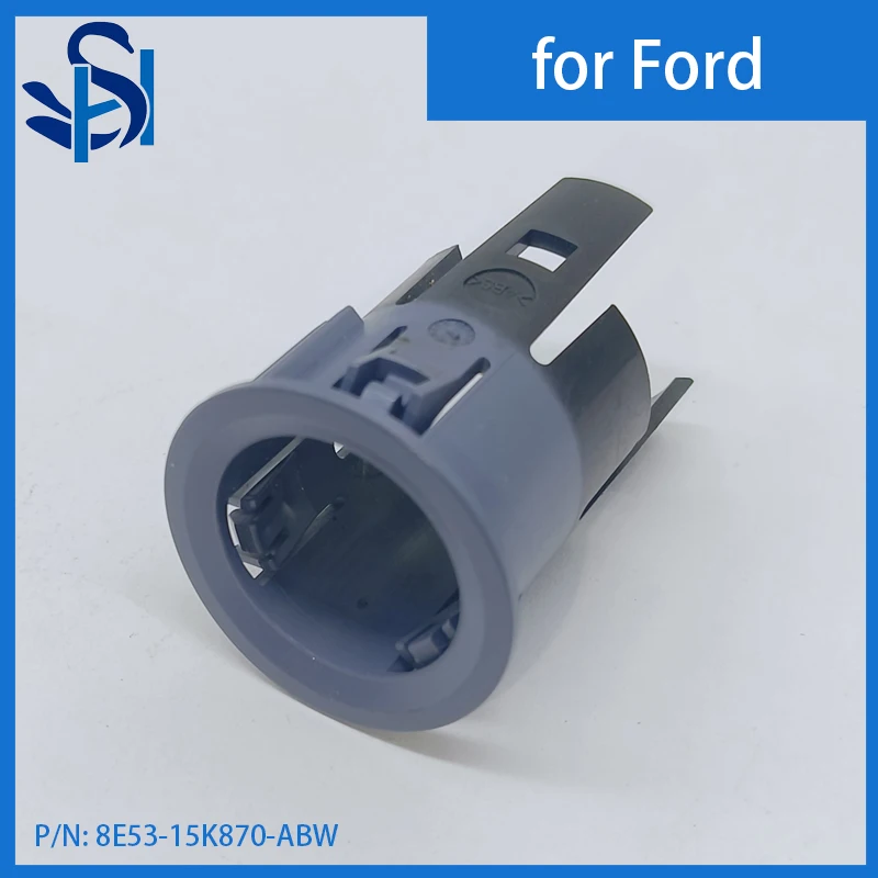 Color Grey PDC Parking Sensor Holder Bracket 8E53-15K870-ABW For Ford