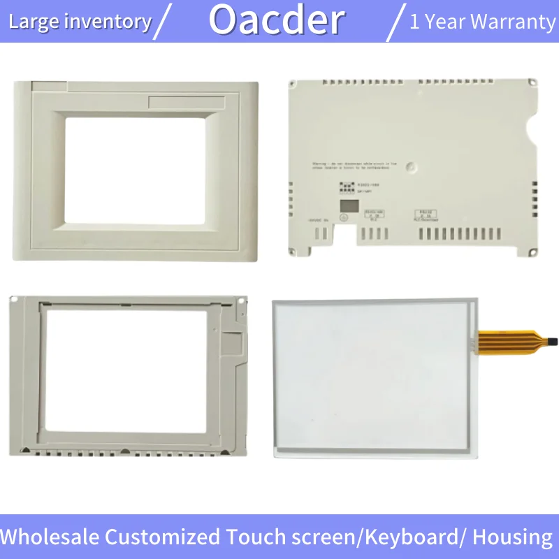 Digitador De Vidro Do Painel De Tela De Toque, Caixa De Plástico, Tampa De Shell De Habitação, TP170A, 6AV6, 645-0BA15-2AX0, TP170A, 6AV6545-0BA15-2AX0