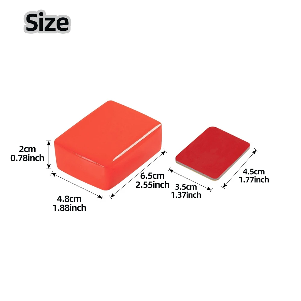 For GoPro Floaty Float Box Sponge With Adhesive For GoPro Hero 13 12 11 10 9 8 DJI Action 5 4 3 Insta360 X4 X3 AKASO SJCAM EKEN