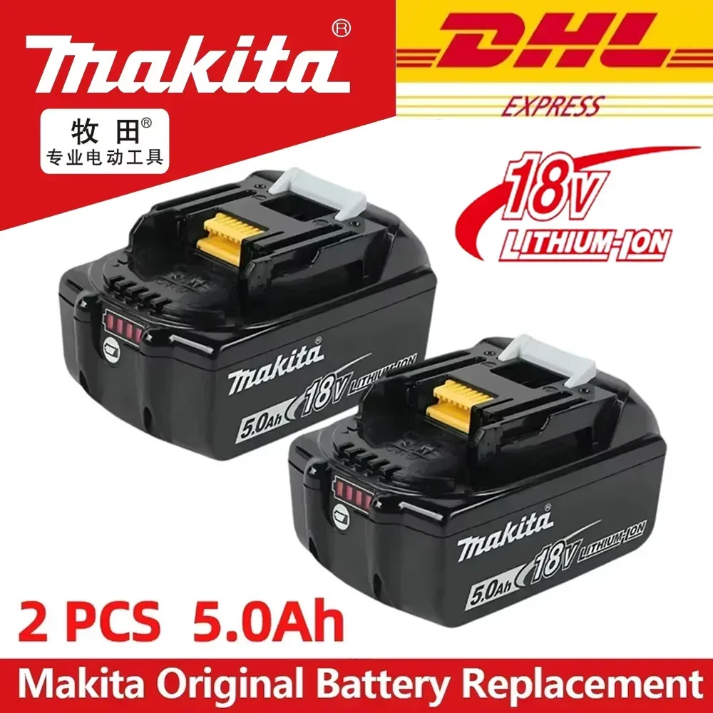 

Makita 18V Battery 6000mAh Li-ion Replacement LXT BL1860B BL1860 BL1850 BL1830 DHP482RFX9 BL1815 LXT400 for Cordless Drills