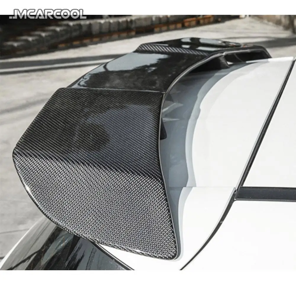 A Class Carbon Fiber Rear Roof Spoiler Wings for Mercedes Benz W176 A Class A200 A260 A45 AMG 2014-2018 Car Styling FRP Black