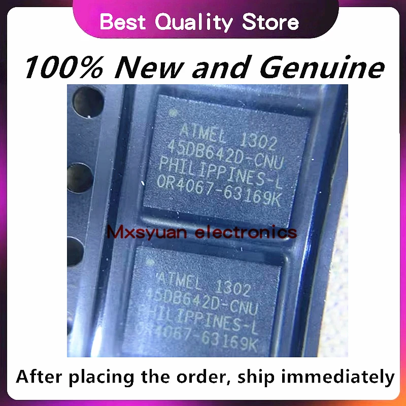 2PCS~10PCS/LOT 45DB642D-CNU AT45DB642D-CNU QFN8 100% New original  in stock