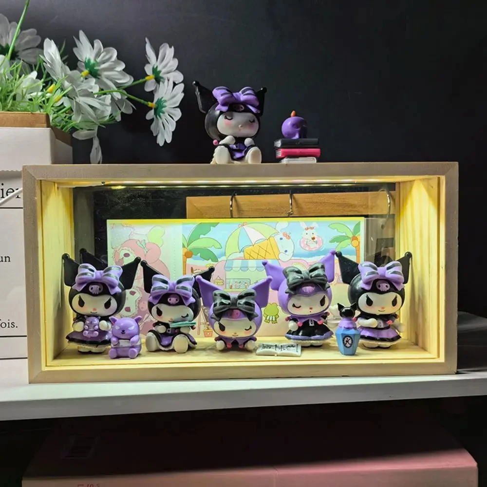 Sanrio Blind Box Cartoon Kuromi Puppe Glücksdivination Anime-Serie Actionfigur Modellpuppen Kinderspielzeug Desktop-Geburtstagsgeschenke – Detail 14
