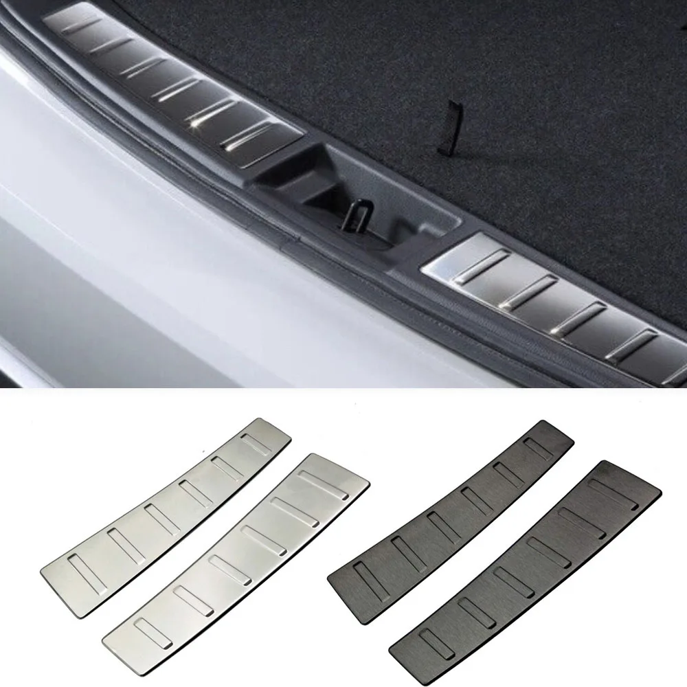 For 2022-2024 Mitsubishi Outlander Stainless Steel Rear Bumper Trunk Plate Car Accessories