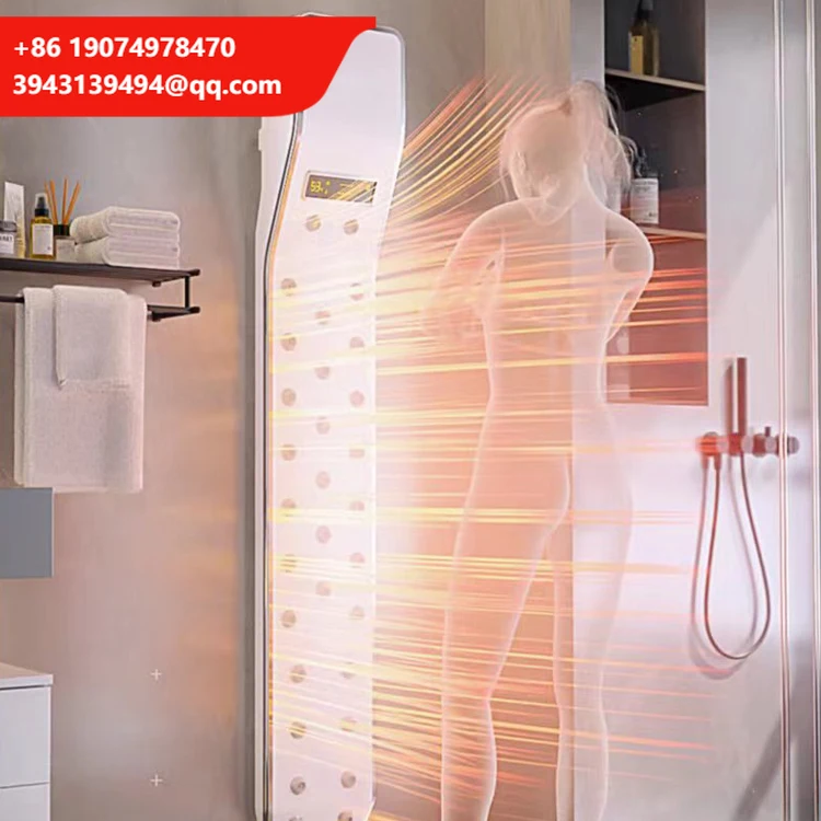 Full Body Air Drying Column Black White Body Dryer For In Shower