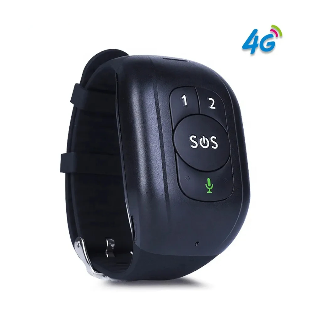 Smart 4G GPS Trace Locate Men Elder Blood Oxygen Heart Rate Monitor Wristwatch SOS Call Android Phone Watch with Temperature