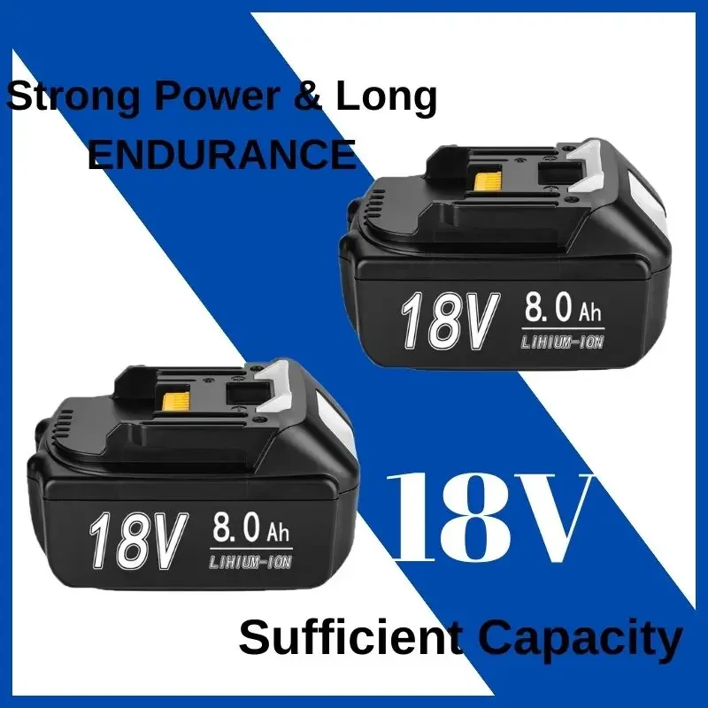 12000mAh BL1860 Rechargeable Battery 18 V Lithium ion for Makita 18v Battery BL1840 BL1850 BL1830 BL1860B LXT 4