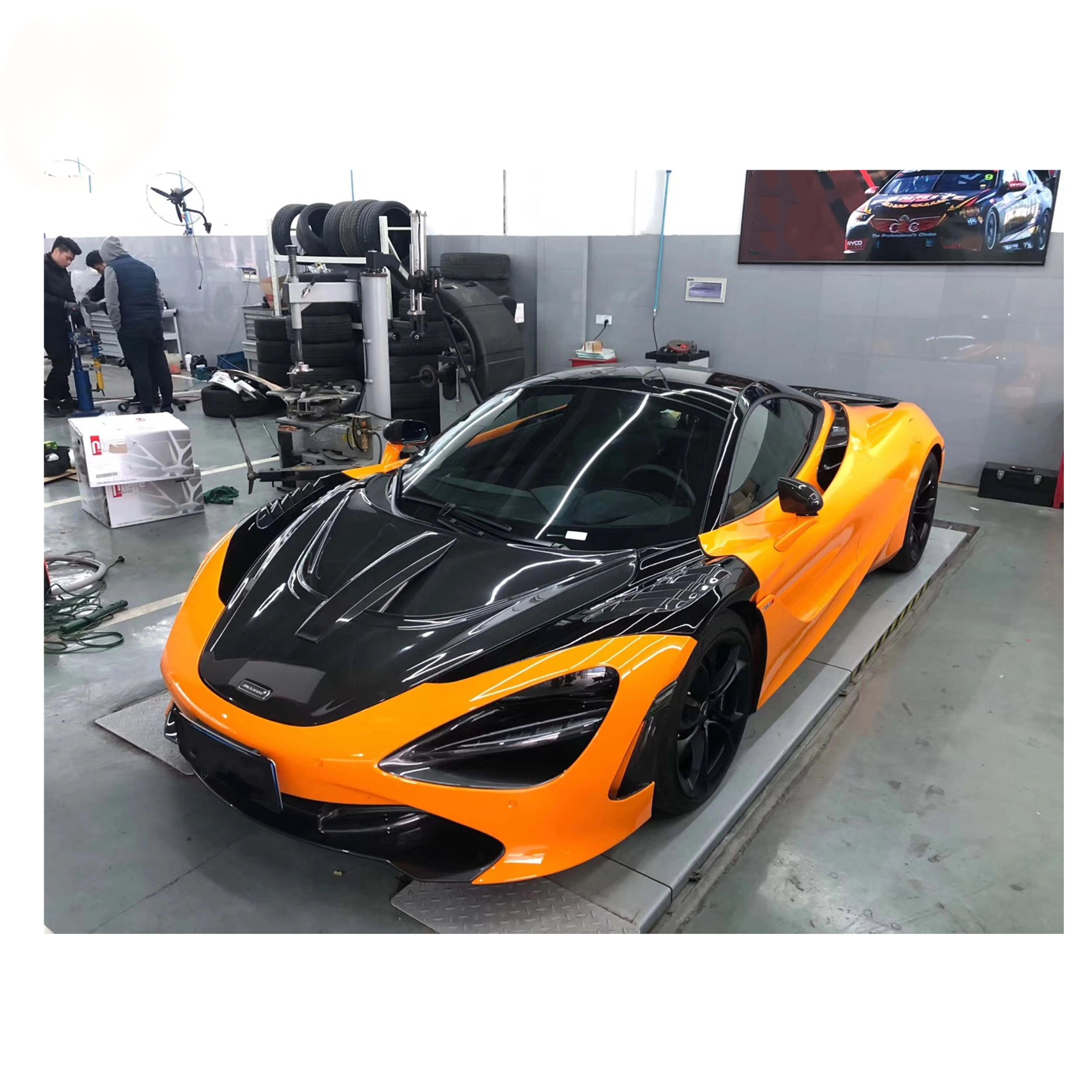 Factory price NOVIT Style carbon hood for Mclaren 720s Engine bonnet