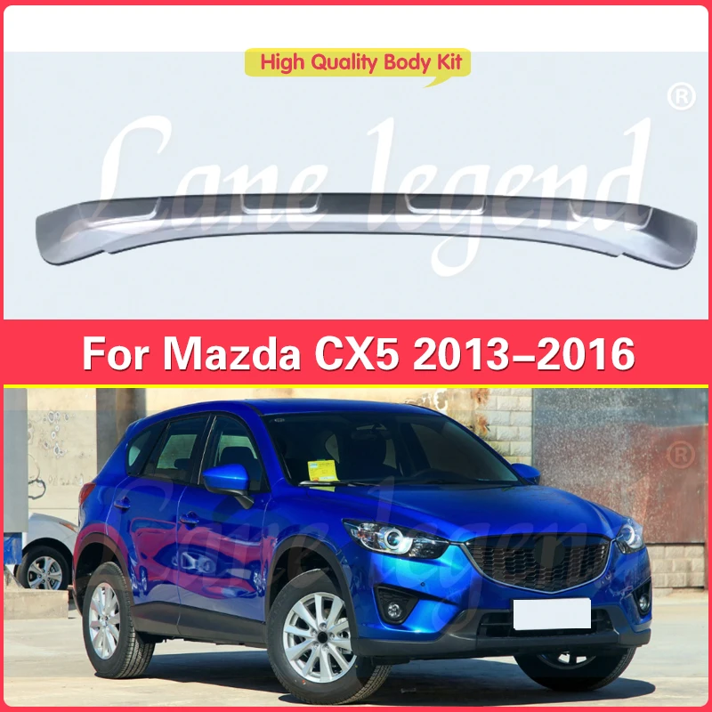 

Front Bumper Front Lip Front Shovel kit for for Mazda CX5 CX-5 2013-2016 Body Spoiler Splitter Kit Stainless Steel