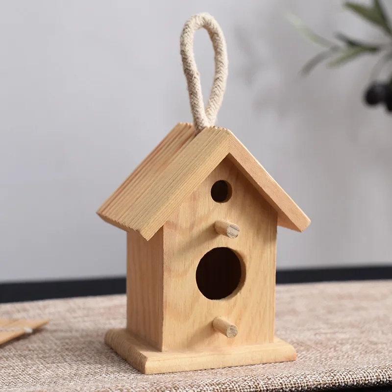 

Wood Bird's Nest, Outdoor Love Action, Poultry Small House, Parrot Cage, Pet Supplies