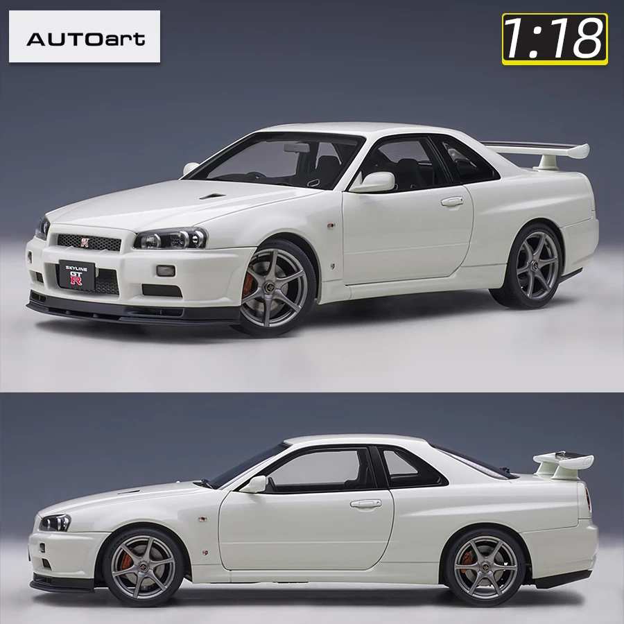 AUTOart 1:18 for Nissan R34 NISMO GT-R Z-TUNE Car model static