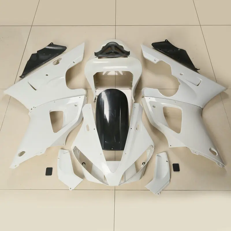 Motorcycle Unpainted ABS Injection Fairings Kit BodyWork For YAMAHA YZF R1 2000-2001