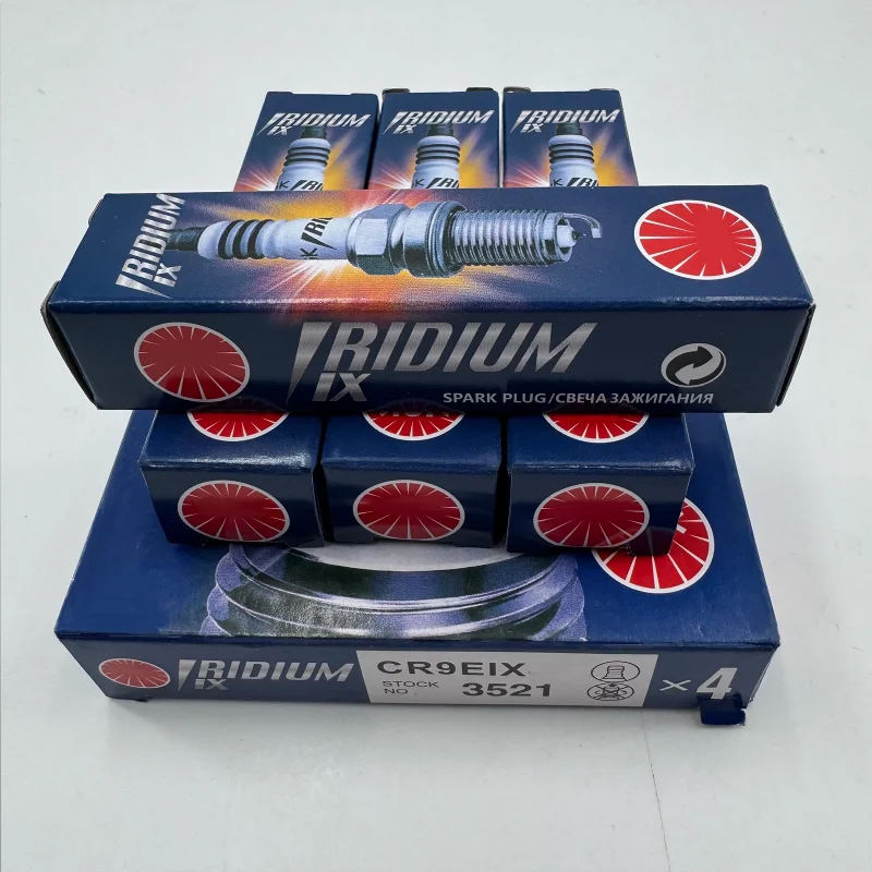 

4PCS CR9EIX 5448 Motorcycle Iridium Spark Plug 3521 CB400 CBR VTR RZR XP900 XP1000 XP 900 1000 Pair SUZUKI GSXR CR9EIA-9 IU27
