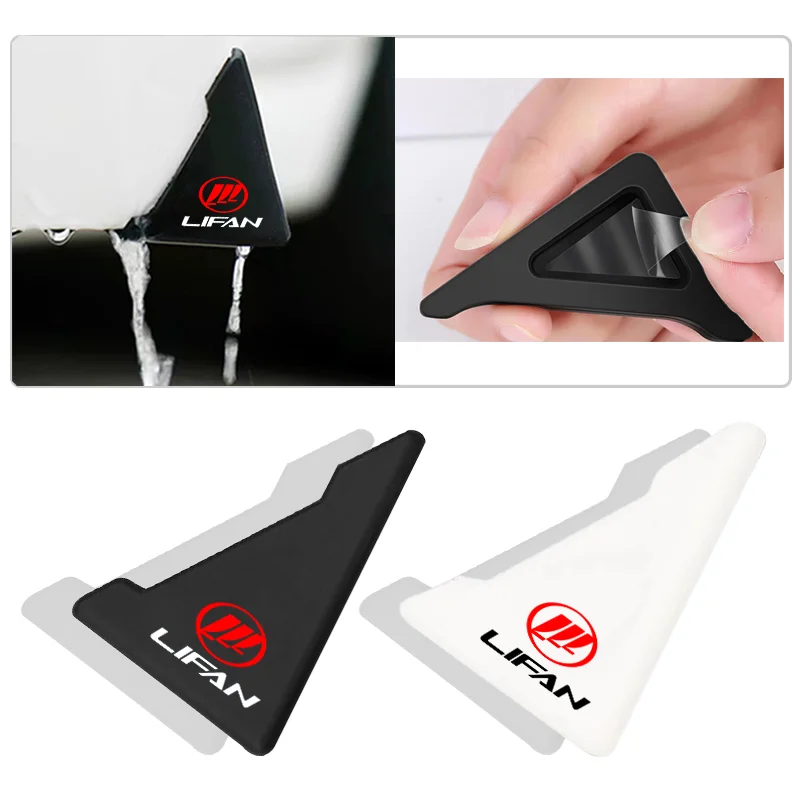 

2Pcs Silicone Car Door Corner Cover Anti-Scratch For Lifan X60 X50 320 530 520 820 620 630 650 720 2022 Foison Maiwei X70 X80