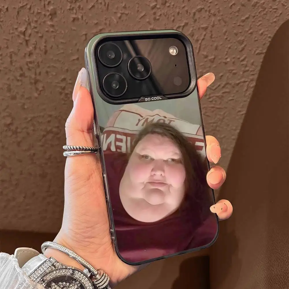 Custodia per telefono divertente Ugly Man Girl per iPhone 17,16,15,14,13,12,11,Pro,Max,Plus,E,Air,Mini Cover in Tpu nera