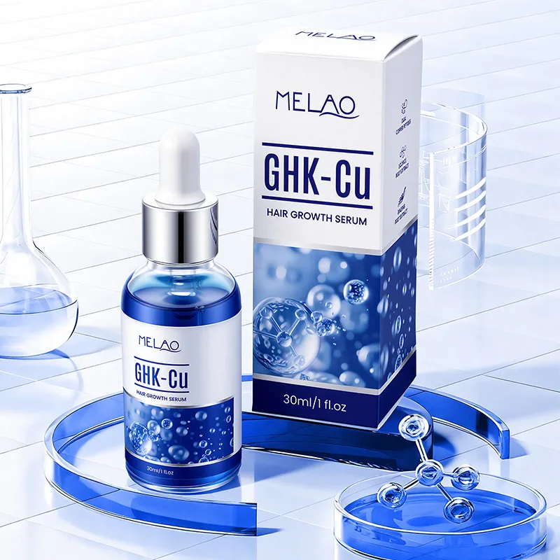 GHK-Cu Hair Growth Serum Anti-hair Loss Dense Hair Growth Promotion Solution Deep Nourishing Repair Scalp