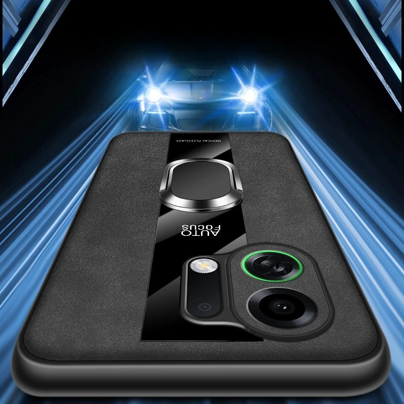 ل Magsafe حلقة حامل غطاء ل ممن لهم K13 توربو برو K13X بو جلد الغنم المغناطيسي شحن لاسلكي للصدمات الغطاء الخلفي