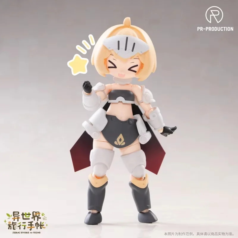 Original otro diario de viaje mundial 01: modelo de ensamblaje de guerrero principiante Renee Brown y figura de acción Bjd, regalo de cumpleaños para amigo