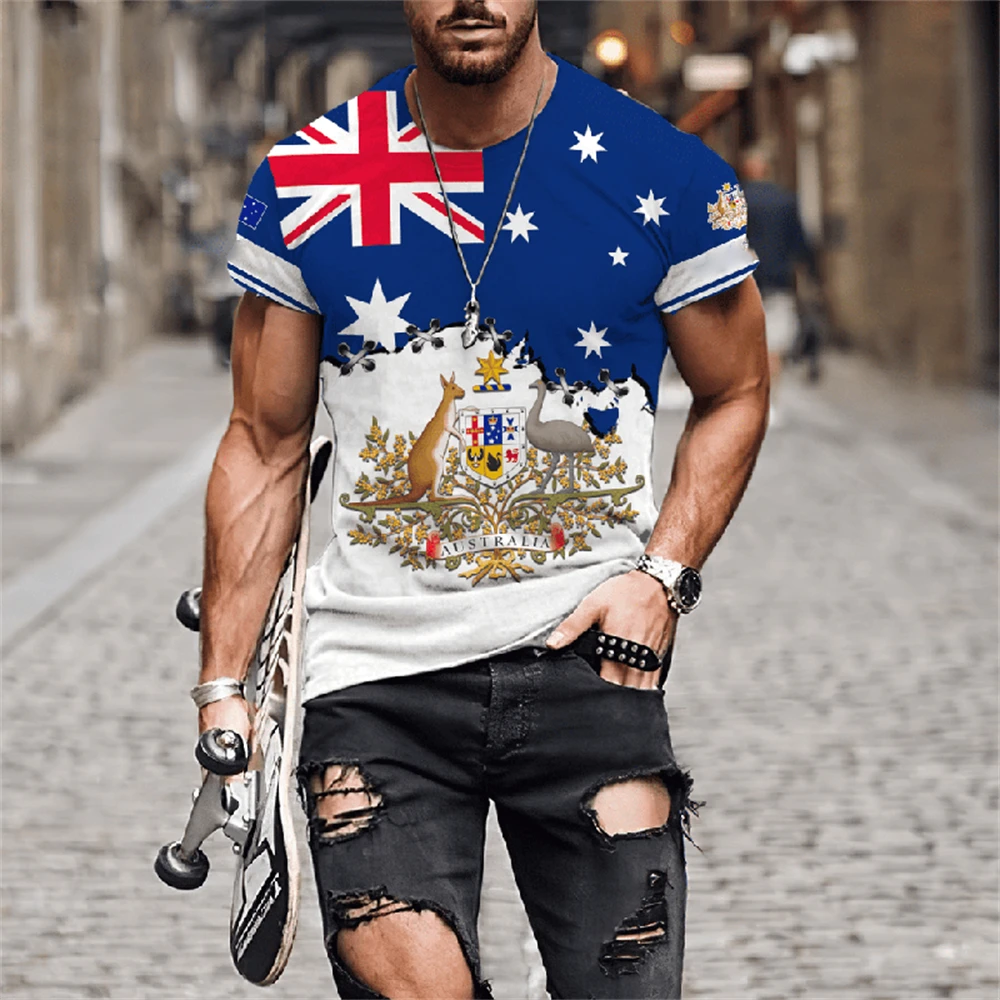 Heren T-shirts, Australische g - Summer Clothing Australia recensie en prijs